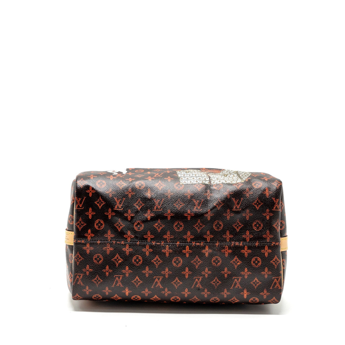 LOUIS VUITTON SPEEDY BANDOULIERE 30 CATOGRAM LIMITED EDITION CANVAS GHW