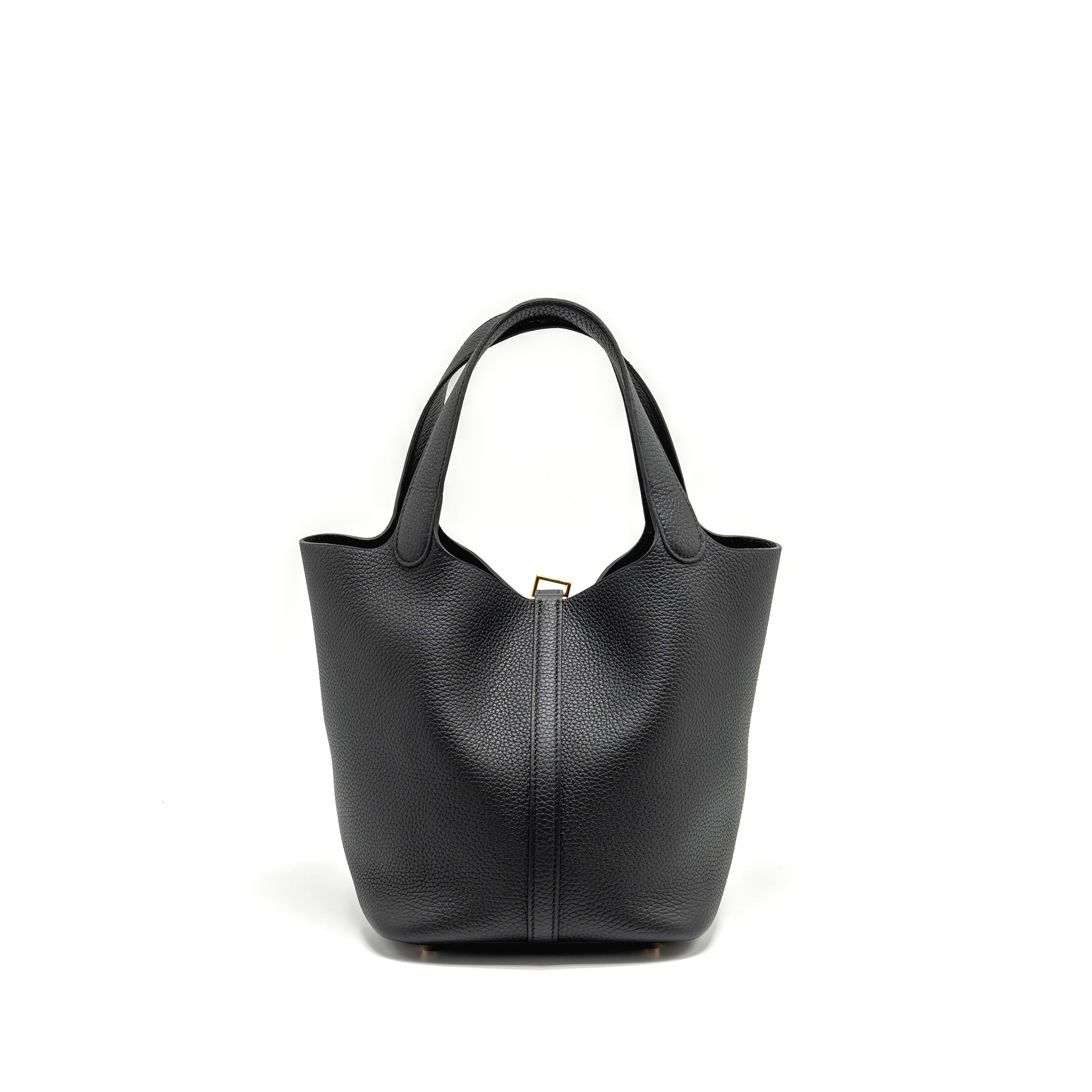 HERMES PICOTIN 22 CLEMENCE BLACK GHW