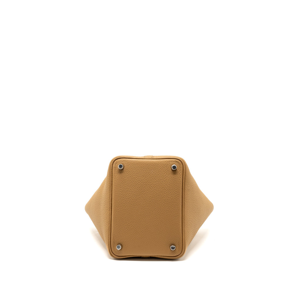 HERMES PICOTIN 18 LOCK BAG CLEMENCE 4B BISCUIT SHW