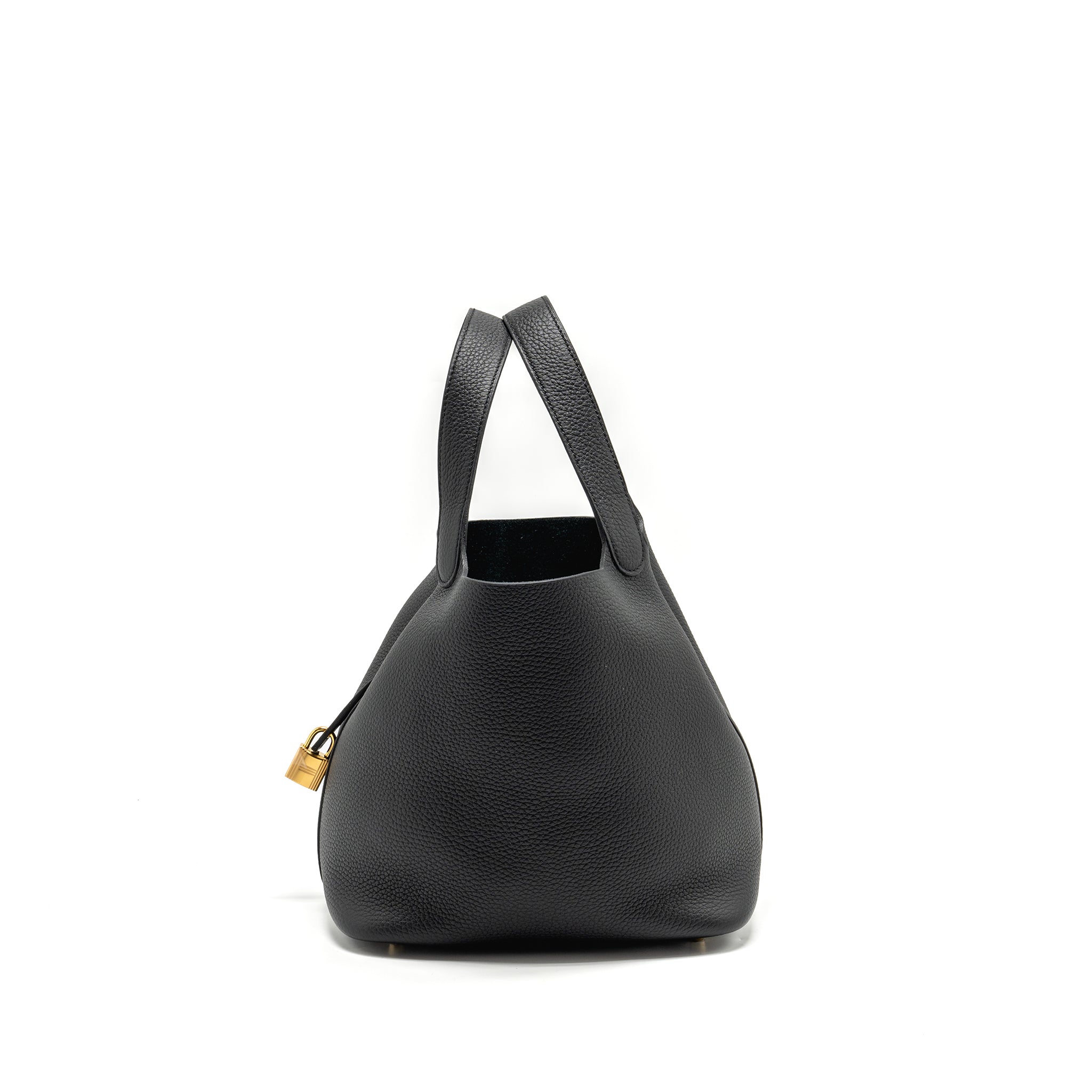 HERMES PICOTIN 22 CLEMENCE BLACK GHW