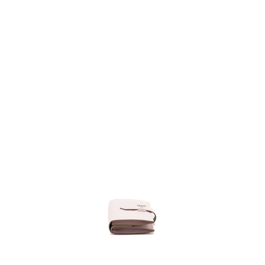HERMES BEARN COMPACT WALLET EPSOM MAUVE PALE SHW