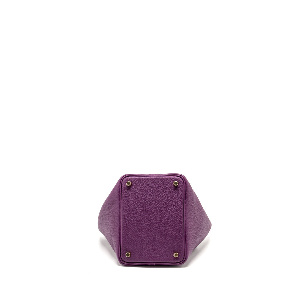 HERMES PICOTIN 18 LOCK BAG CLEMENCE ANEMONE GHW