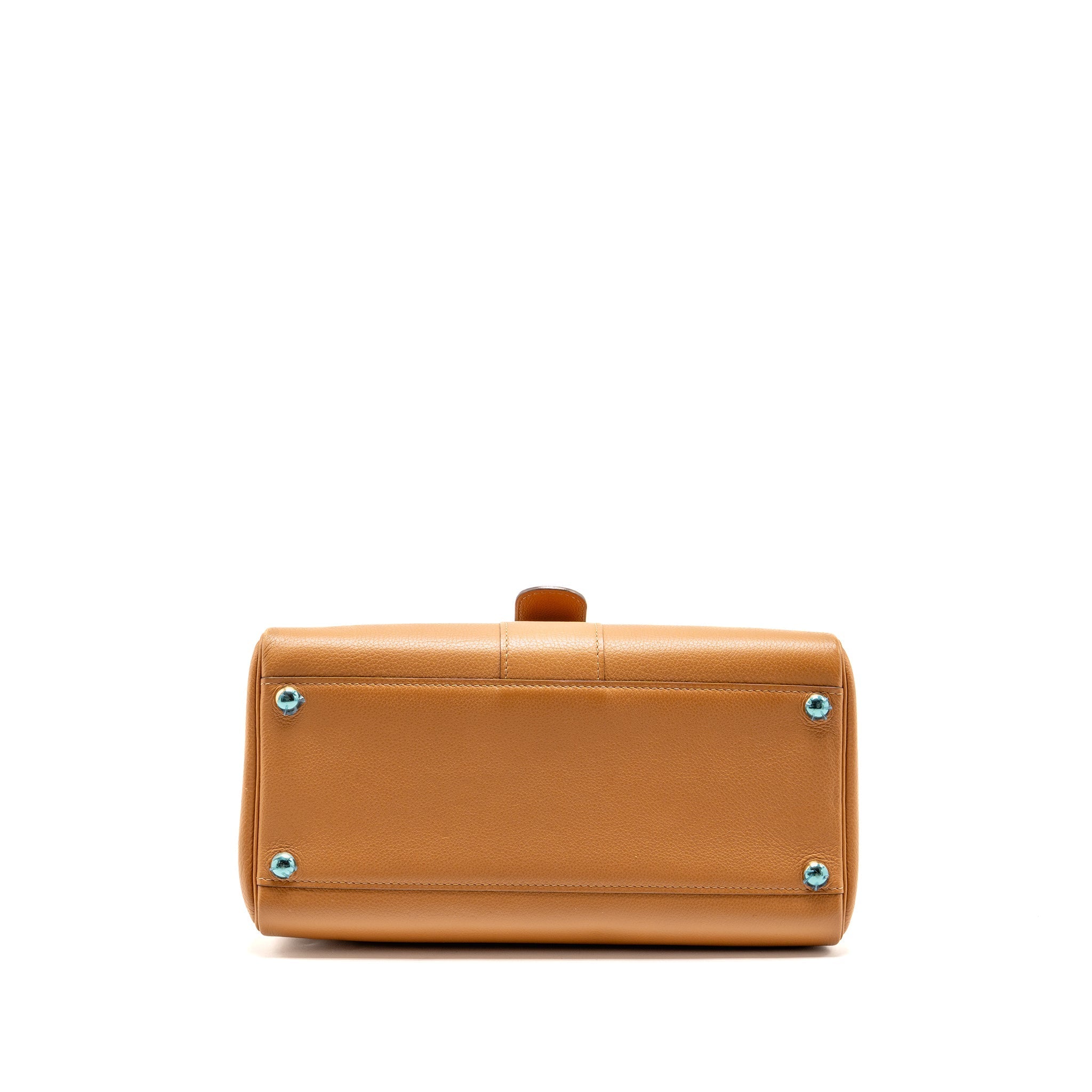 DELVAUX BRILLIANT MM CALFSKIN BROWN SHW