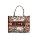 DIOR MEDIUM BOOK TOTE LIMITED EDITION CANVAS MULTICOLOUR
