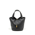 HERMES PICOTIN 22 CLEMENCE BLACK GHW