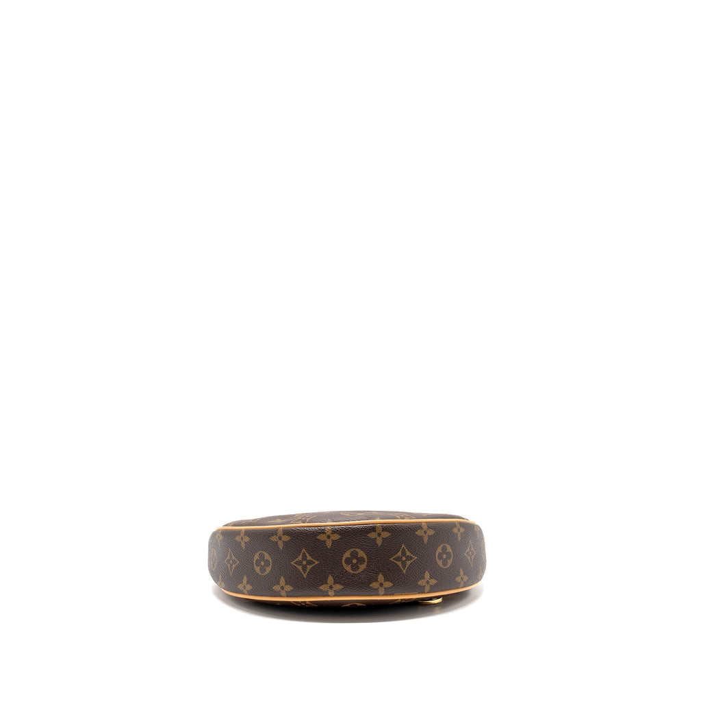 LOUIS VUITTON HALF-MOON LOOP BAGUETTE MONOGRAM CANVAS GHW