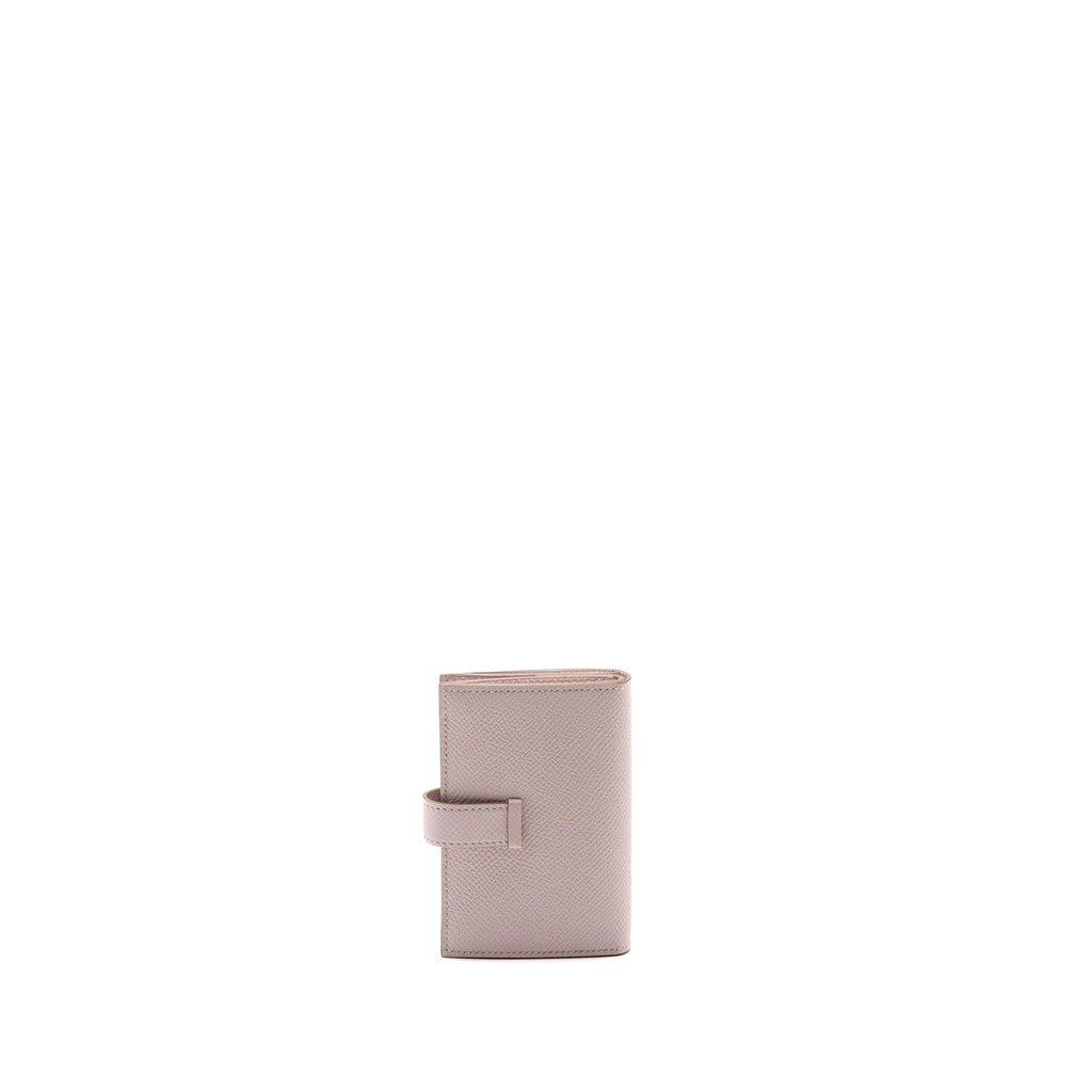 HERMES BEARN COMPACT WALLET EPSOM MAUVE PALE SHW