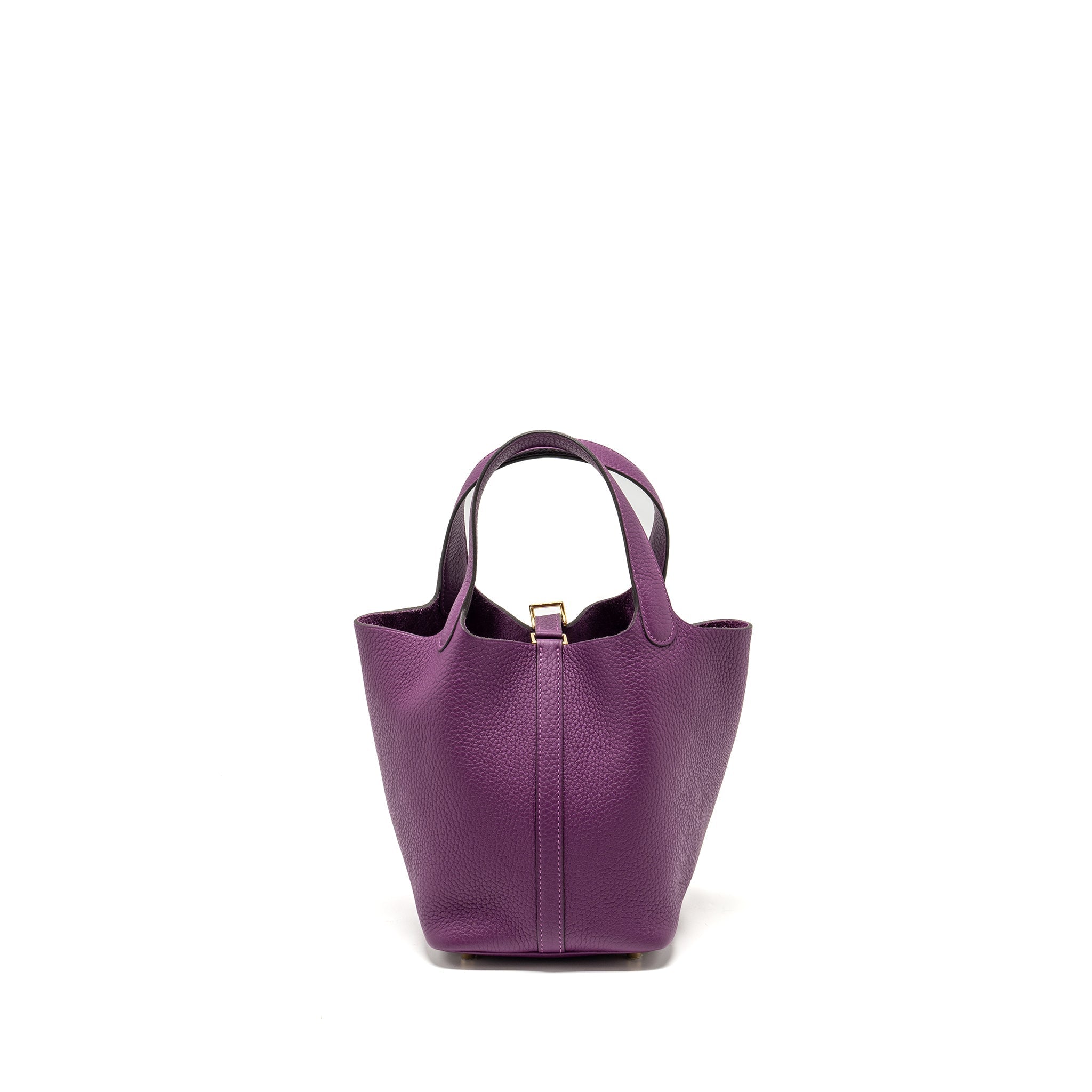 HERMES PICOTIN 18 LOCK BAG CLEMENCE ANEMONE GHW