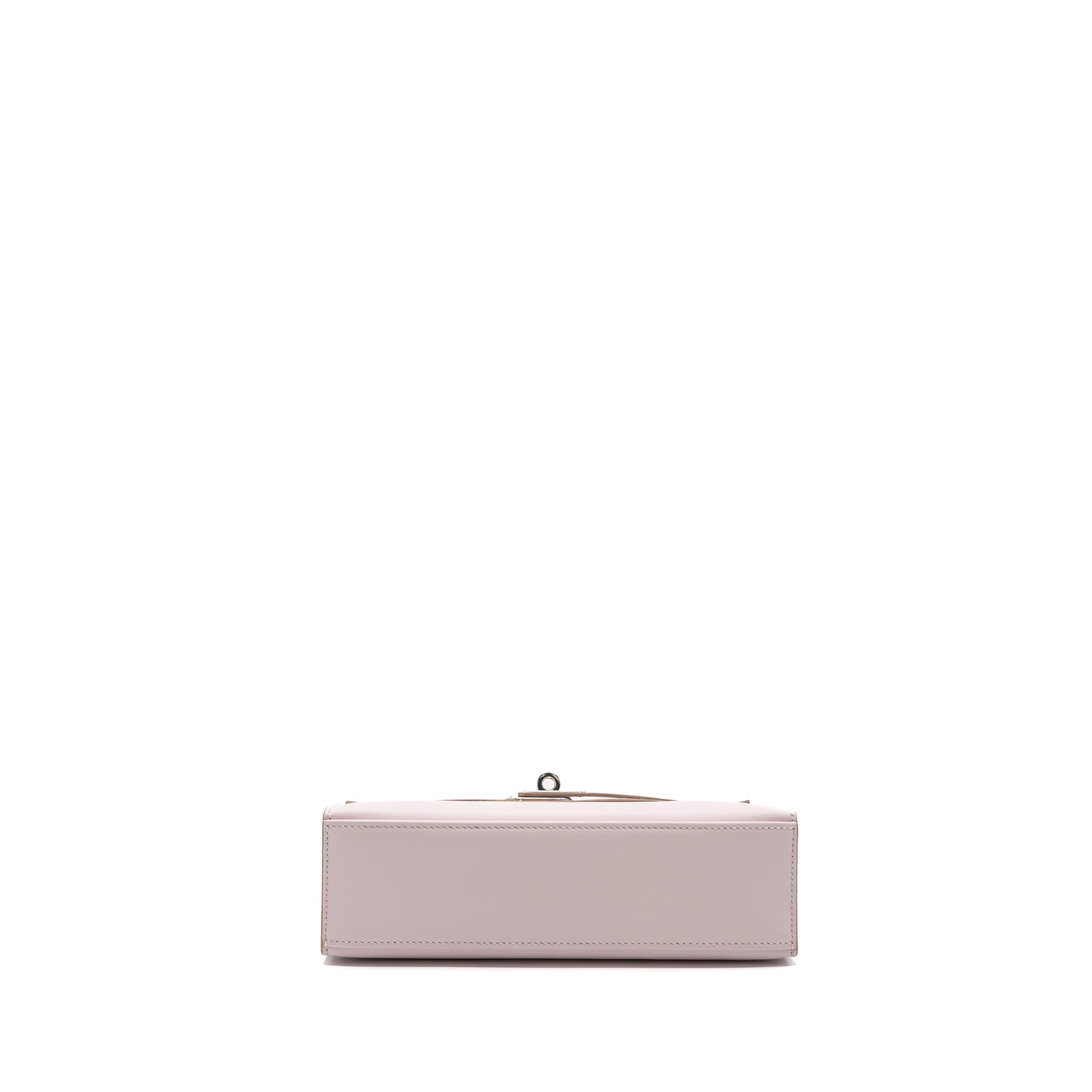HERMES KELLY POCHETTE SWIFT MAUVE PALE SHW