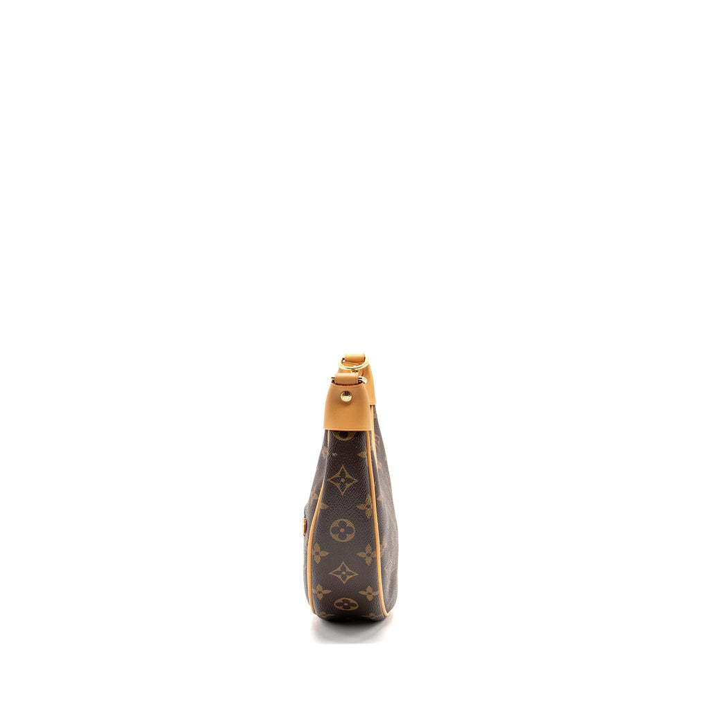 LOUIS VUITTON HALF-MOON LOOP BAGUETTE MONOGRAM CANVAS GHW