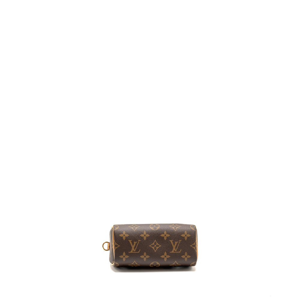 LOUIS VUITTON NANO SPEEDY MONOGRAM CANVAS GHW