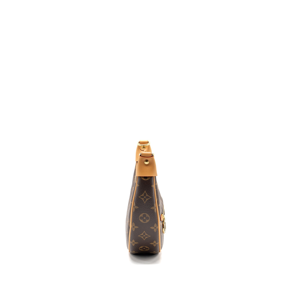 LOUIS VUITTON HALF-MOON LOOP BAGUETTE MONOGRAM CANVAS GHW