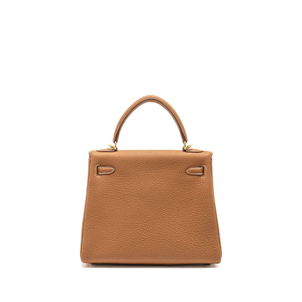 HERMES KELLY 25 TOGO GOLD GHW