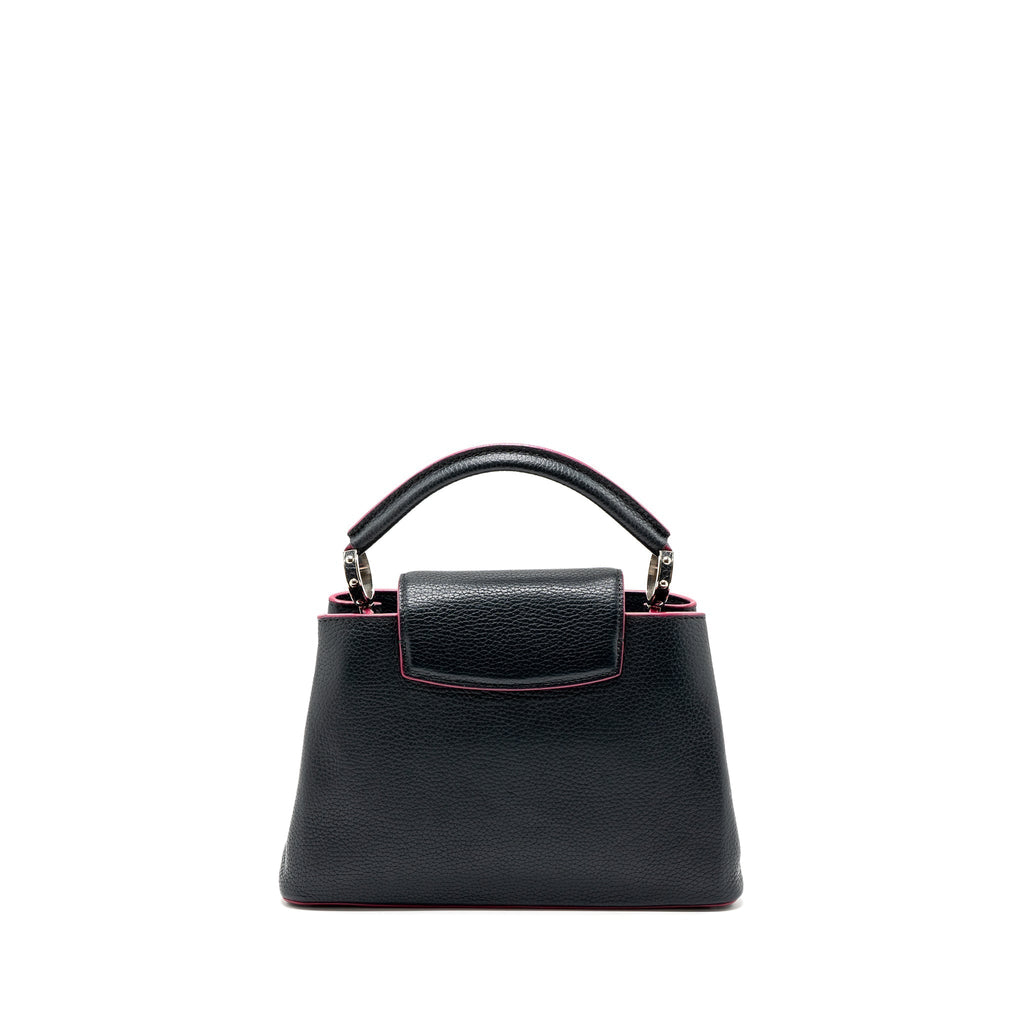 LOUIS VUITTON CAPUCINES BB TAURILLON NAVY SHW