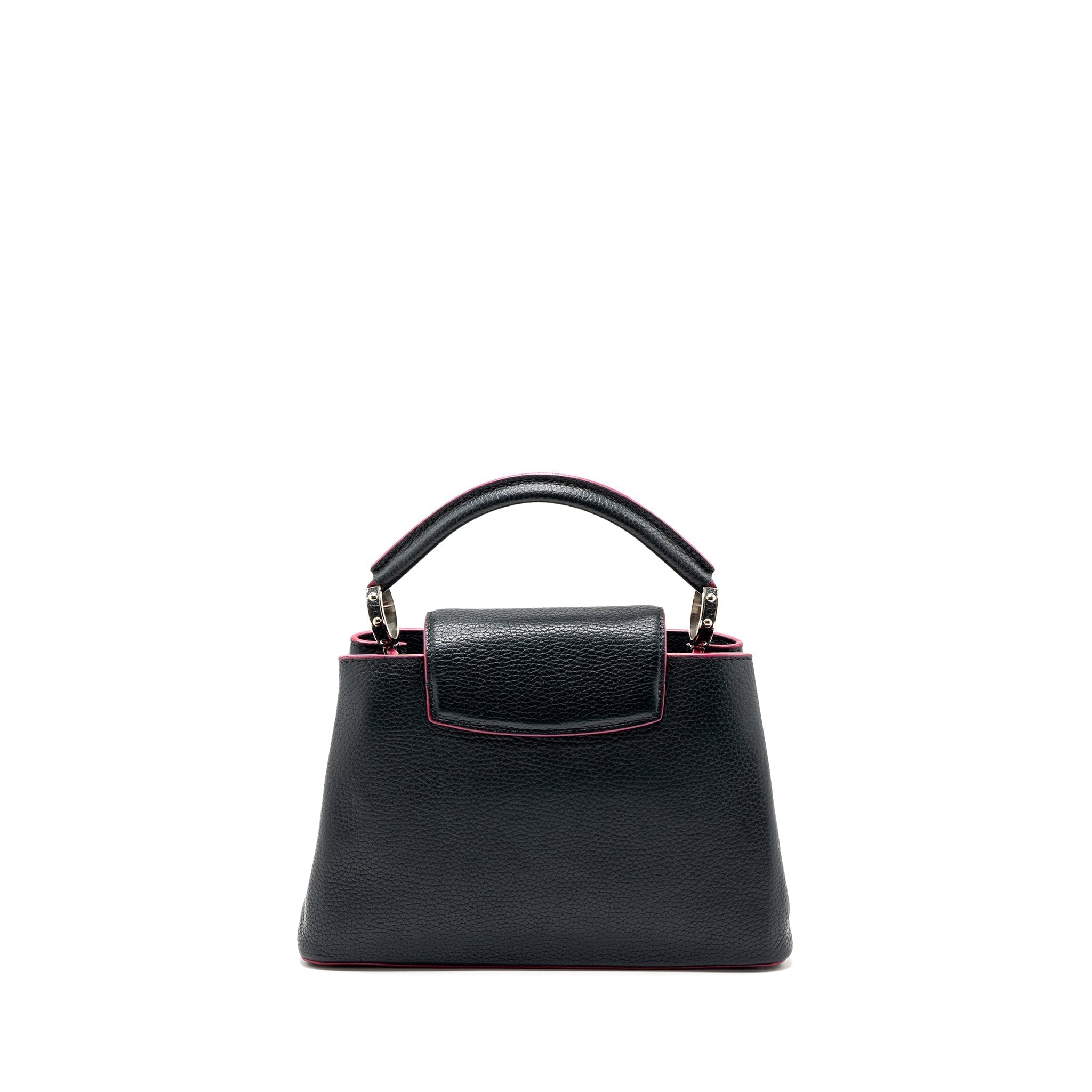 LOUIS VUITTON CAPUCINES BB TAURILLON NAVY SHW