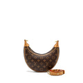 LOUIS VUITTON HALF-MOON LOOP BAGUETTE MONOGRAM CANVAS GHW
