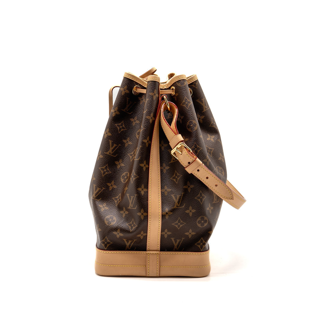 LOUIS VUITTON NOE BAG MONOGRAM CANVAS GHW