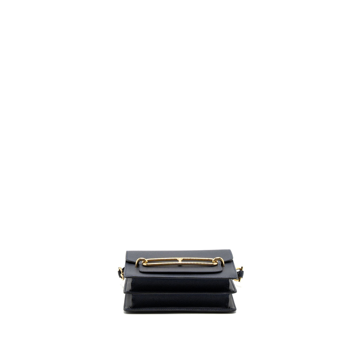 Hermes Mini Roulis Evercolour Blue Nuit GHW