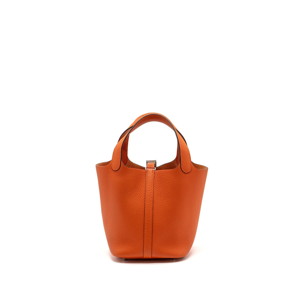 HERMES PICOTIN 18 LOCK BAG CLEMENCE FEU SHW