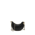 CHANEL SMALL MOON HOBO BAG LAMBSKIN BLACK LGHW (MICROCHIP)