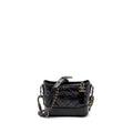 CHANEL SMALL GABRIELLE HOBO BAG CALFSKIN BLACK MULTICOLOUR HARDWARE