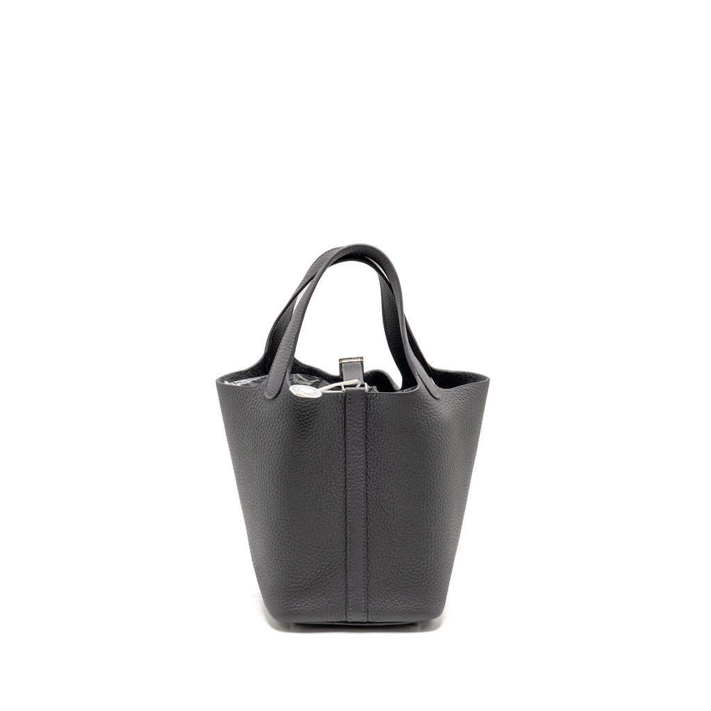 HERMES PICOTIN 18 LOCK BAG CLEMENCE ARDOISE SHW