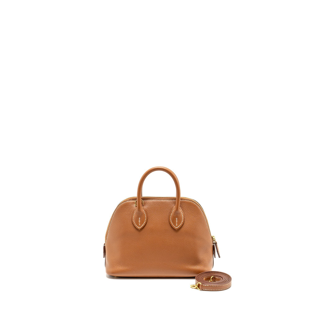 HERMES MINI BOLIDE EVERCOLOR GOLD GHW