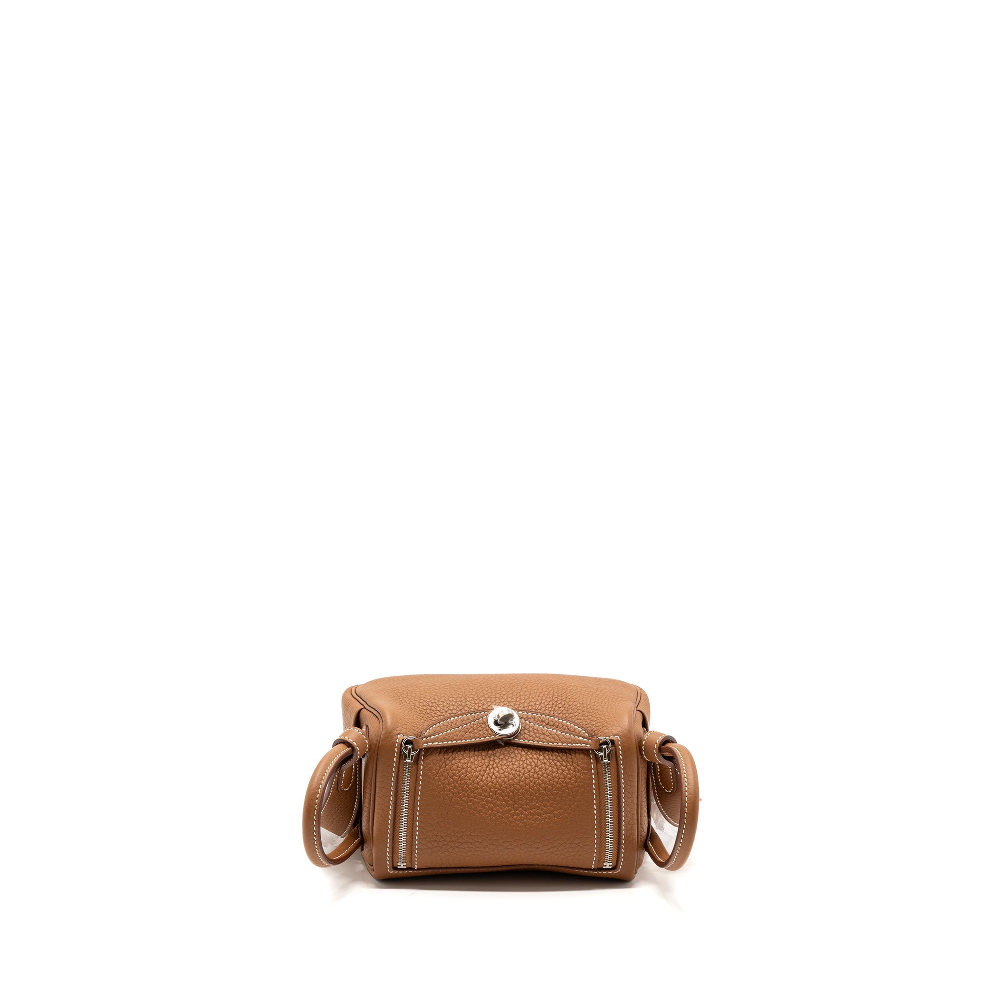 HERMES MINI LINDY CLEMENCE GOLD SHW