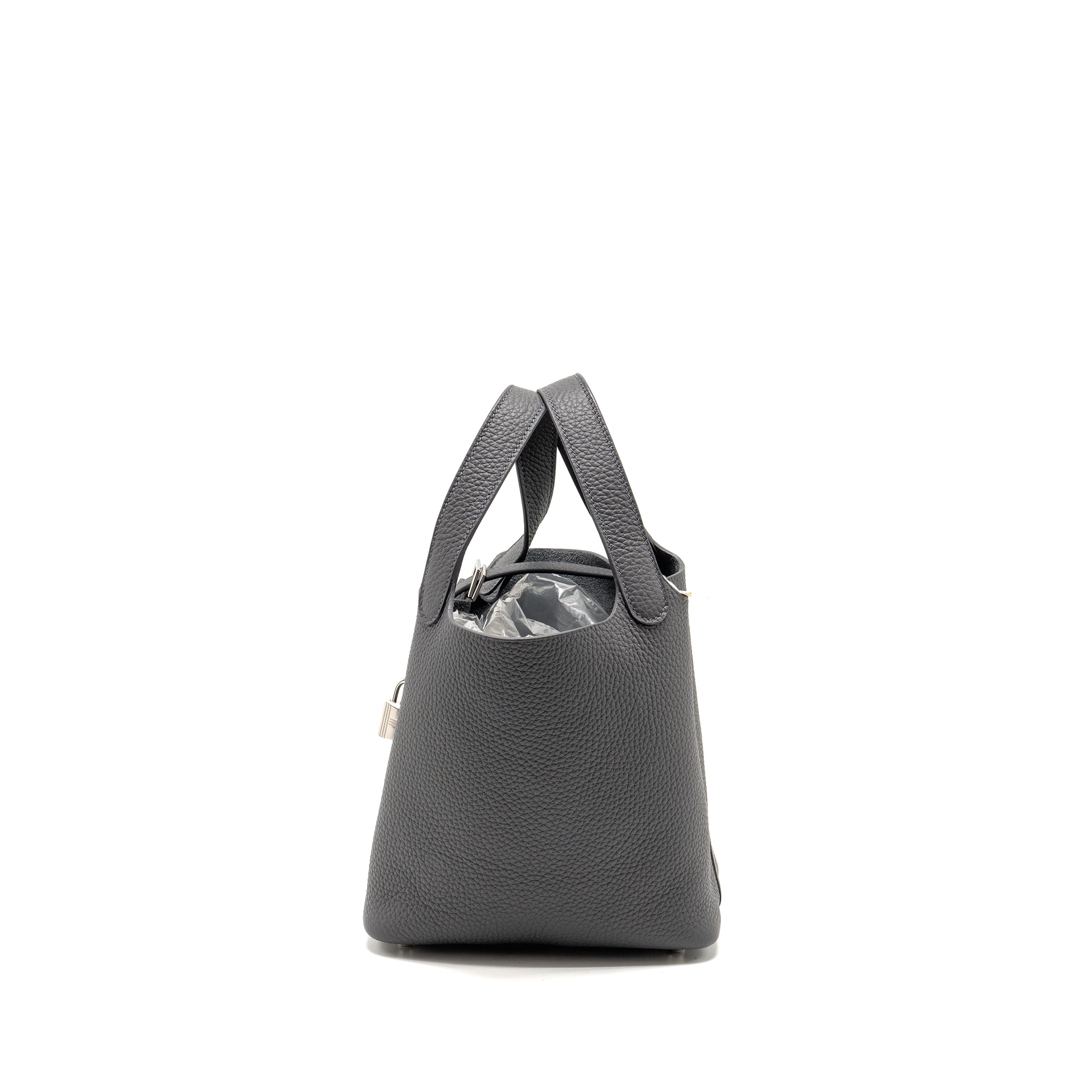 HERMES PICOTIN 18 LOCK BAG CLEMENCE ARDOISE SHW
