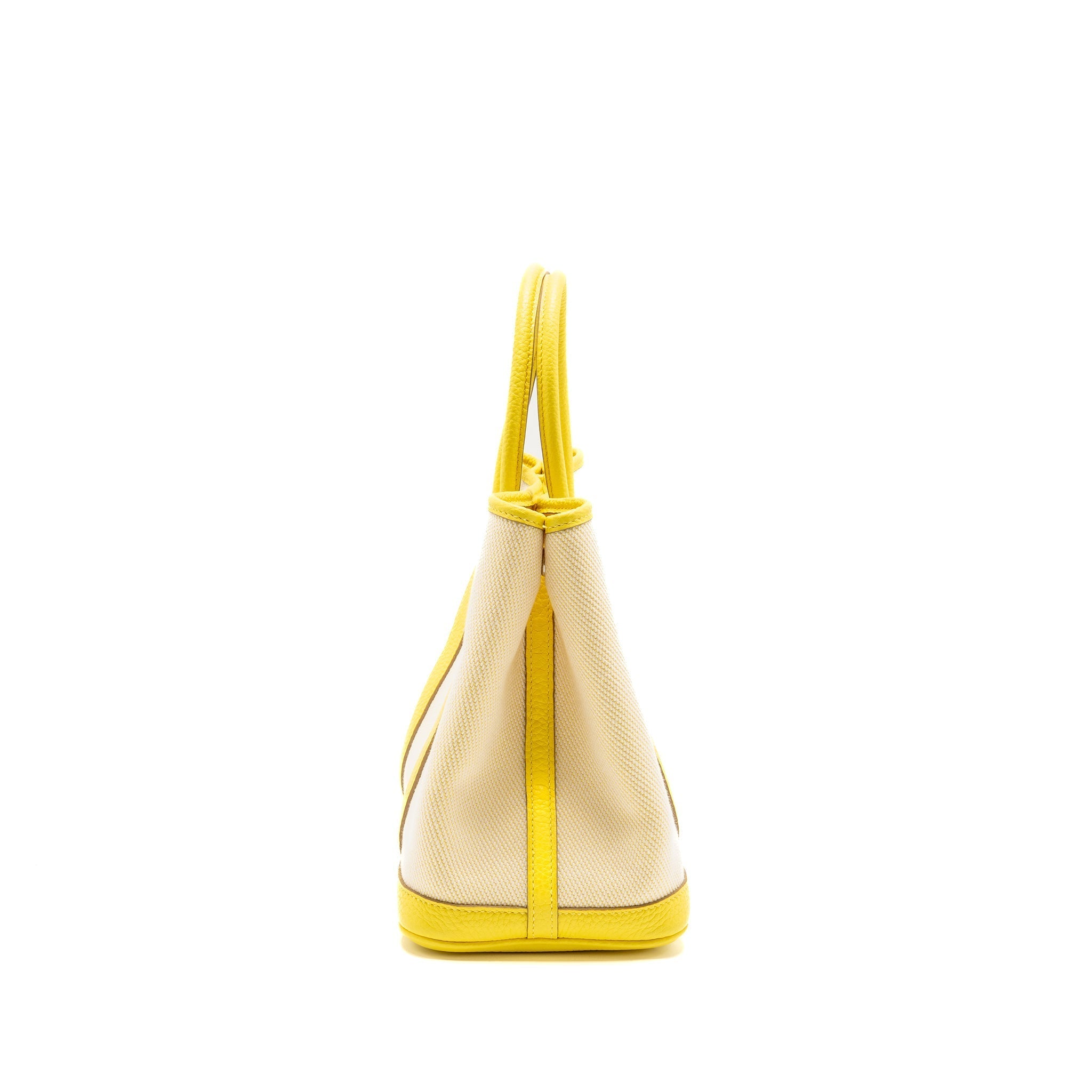 HERMES GARDEN PARTY 30 CANVAS / NEGONDA CITRON/LIME SHW