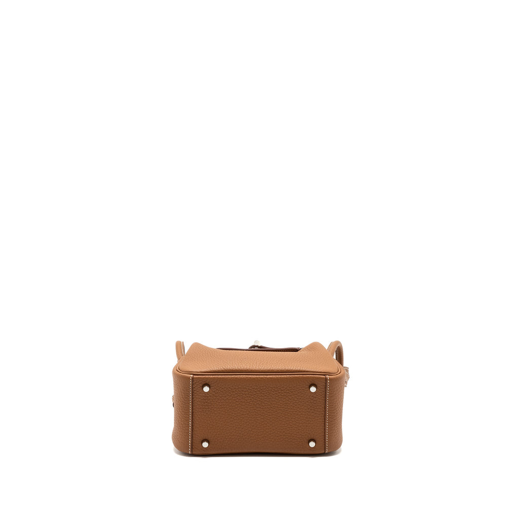 HERMES MINI LINDY CLEMENCE GOLD SHW