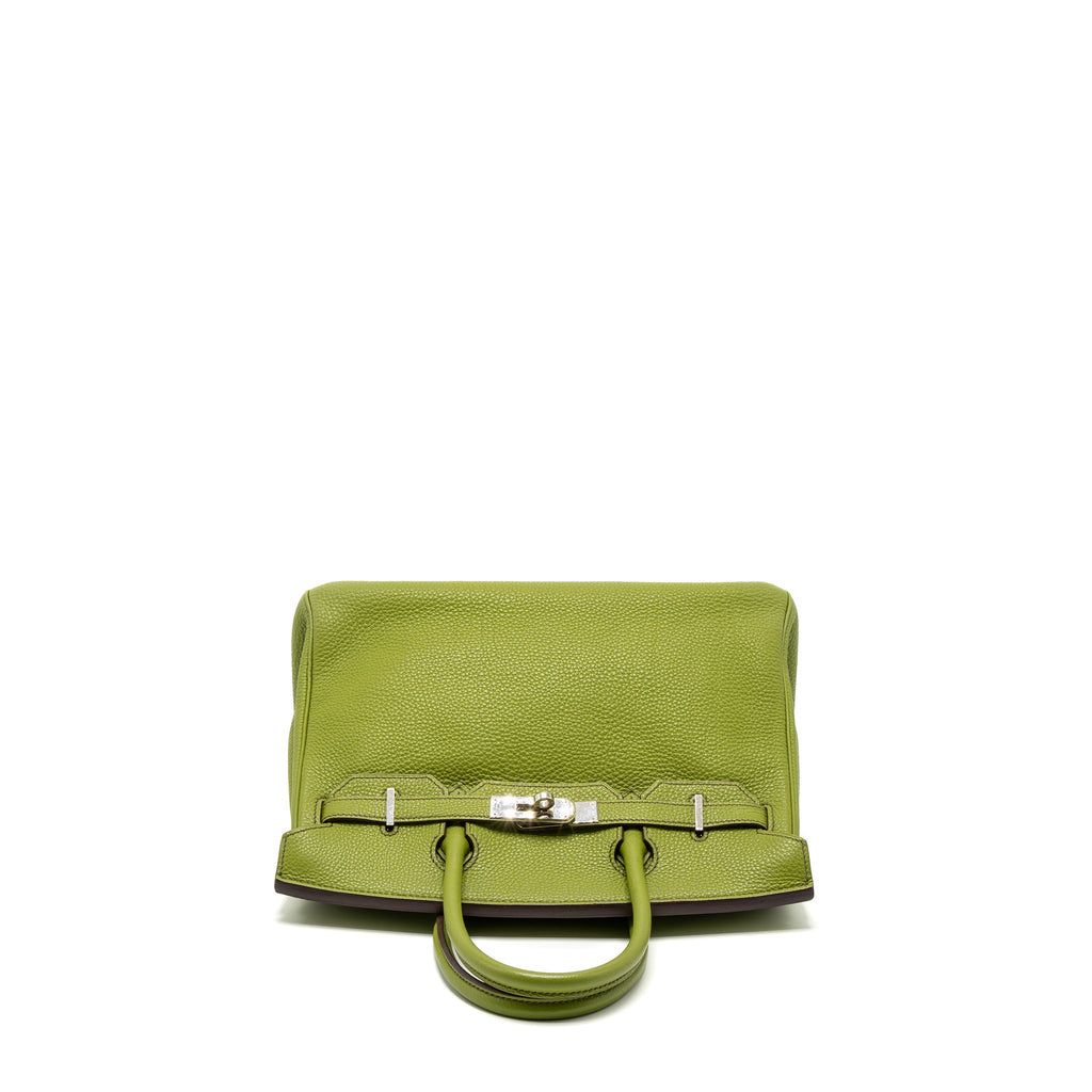Hermes Birkin 30 Togo Vert Anis SHW