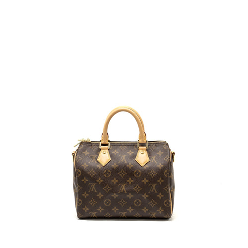 LOUIS VUITTON SPEEDY BANDOULIERE 25 MONOGRAM CANVAS GHW