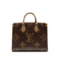 LOUIS VUITTON ONTHEGO MM MONOGRAM CANVAS GHW