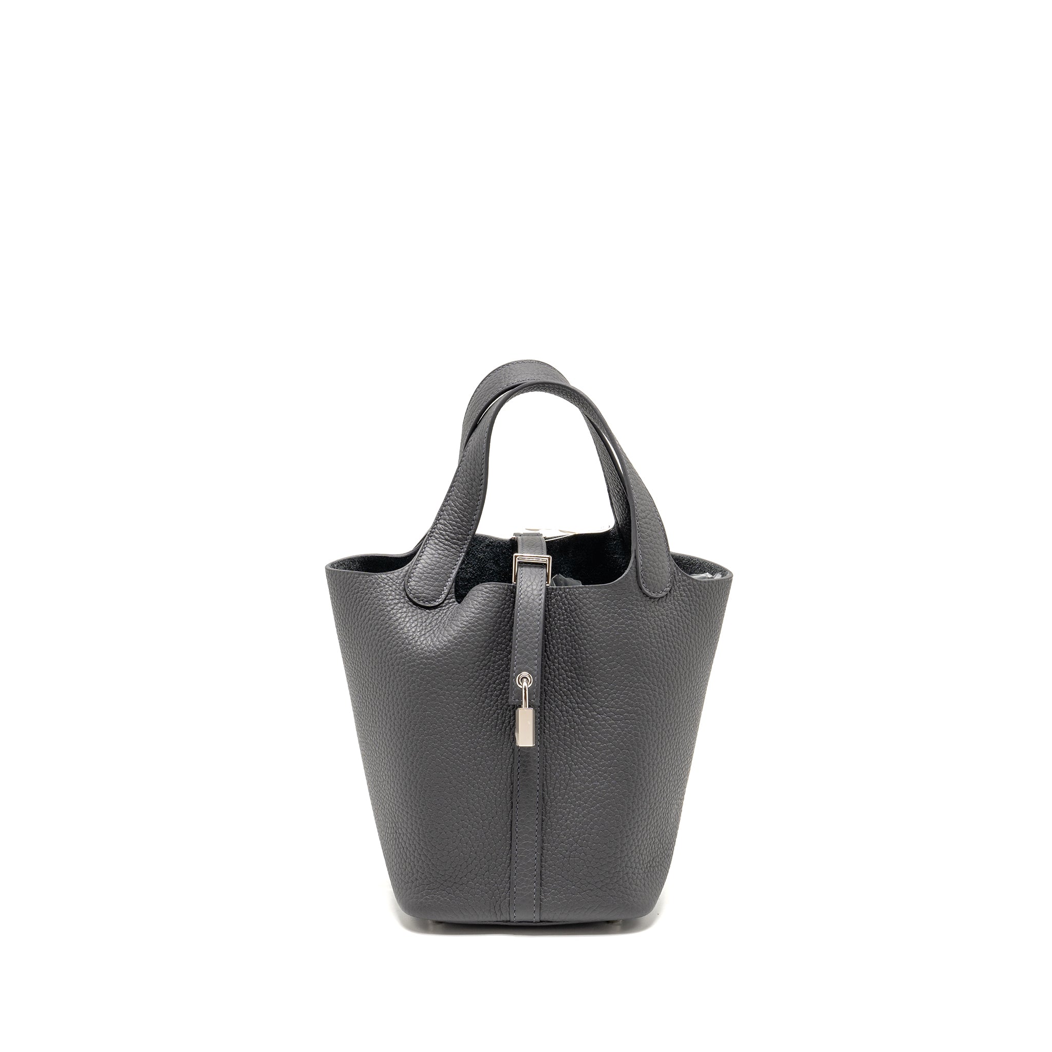 HERMES PICOTIN 18 LOCK BAG CLEMENCE ARDOISE SHW