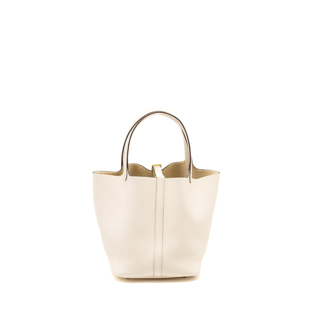 HERMES PICOTIN 22 LOCK BAG CLEMENCE NATA GHW