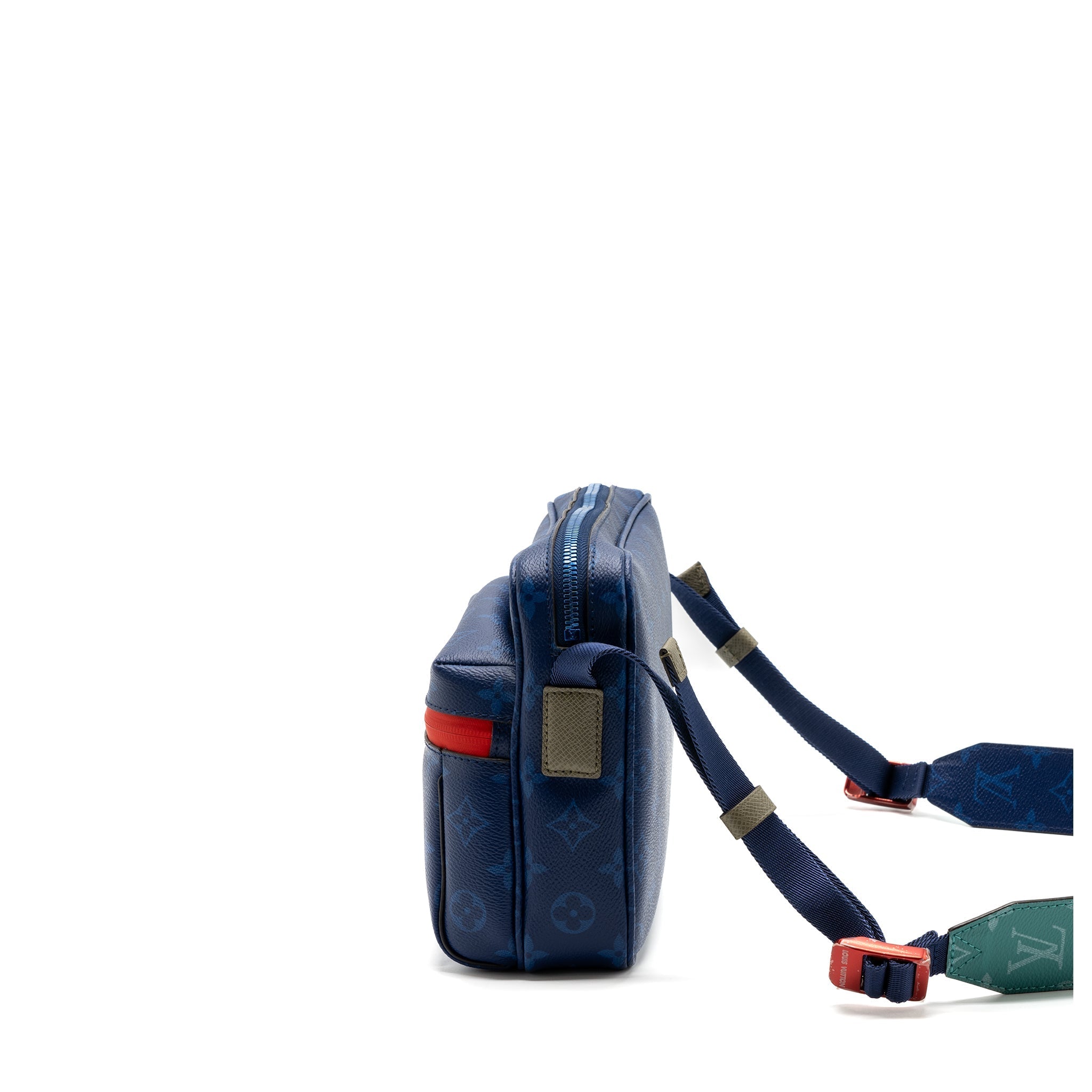 LOUIS VUITTON MESSENGER BAG MONOGRAM CANVAS PACIFIC BLUE/ MULTICOLOUR HARDWARE
