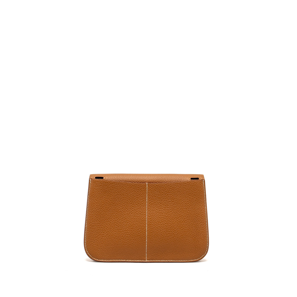 HERMES HALZAN 25 CLEMENCE GOLD GHW