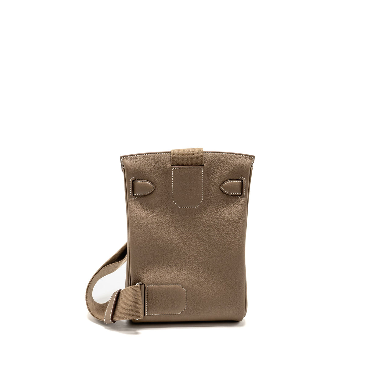 Hermes Hac A Dos PM Backpack Togo Etoupe SHW
