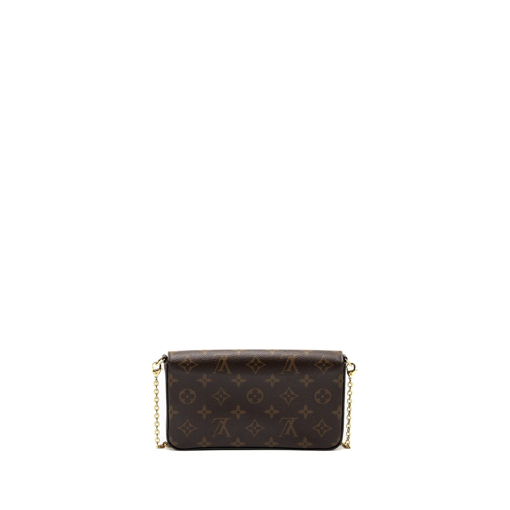 LOUIS VUITTON FELICIE POCHETTE MONOGRAM CANVAS GHW
