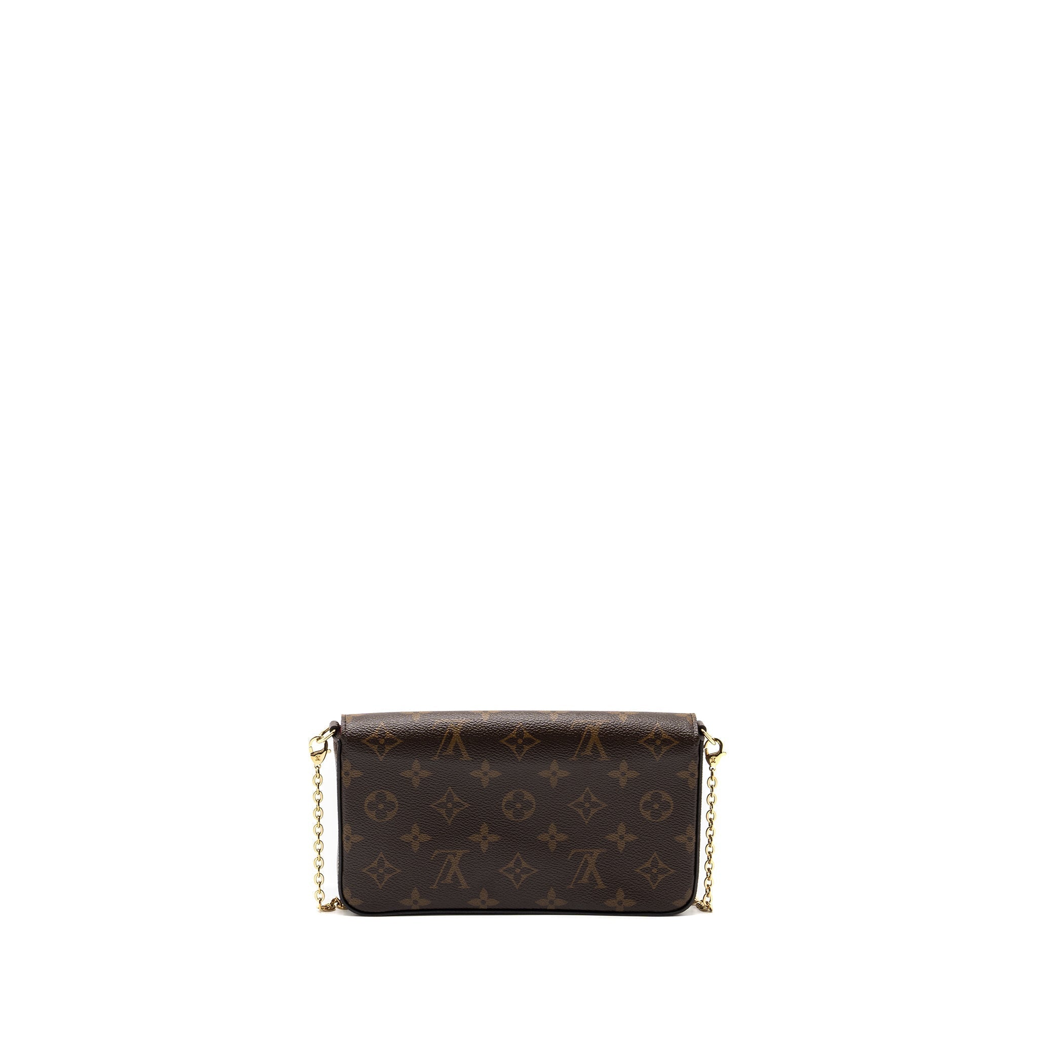 LOUIS VUITTON FELICIE POCHETTE MONOGRAM CANVAS GHW