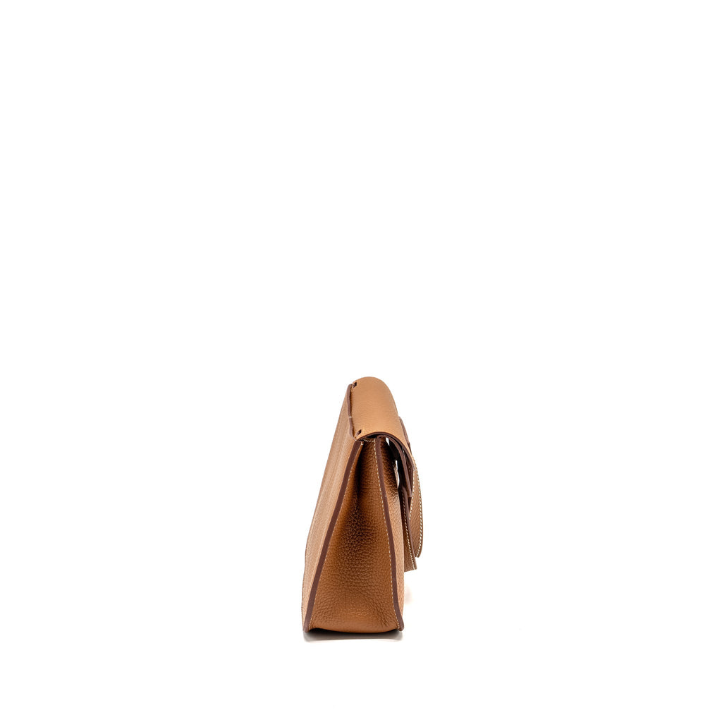 HERMES HALZAN 25 CLEMENCE GOLD GHW