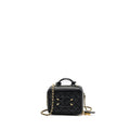 CHANEL MINI FILIGREE VANITY CASE CAVIAR BLACK GHW