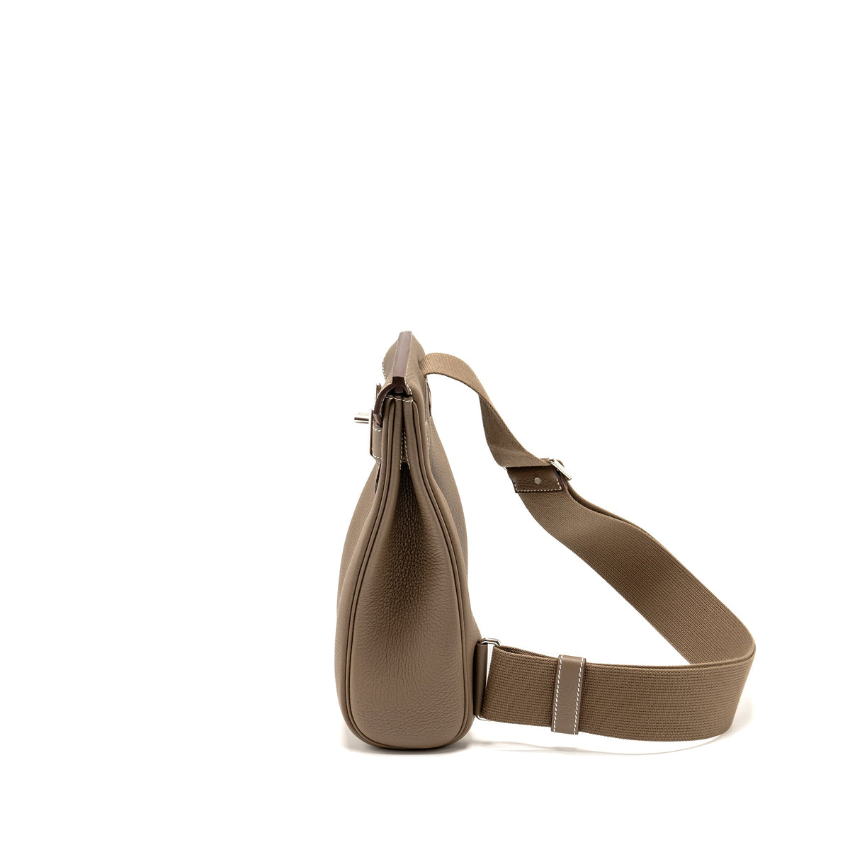 Hermes Hac A Dos PM Backpack Togo Etoupe SHW