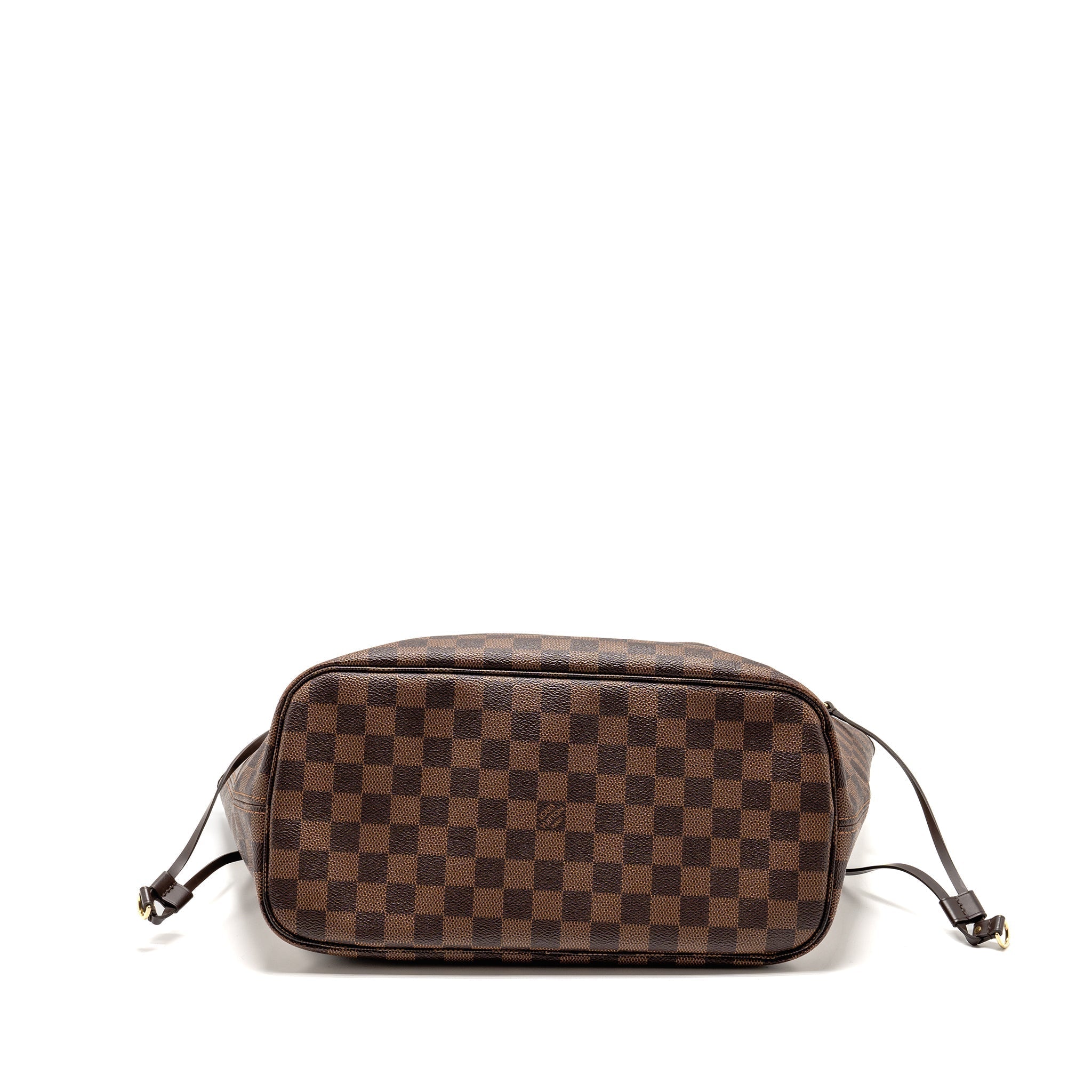 LOUIS VUITTON NEVERFULL MM DAMIER EBENE CANVAS GHW