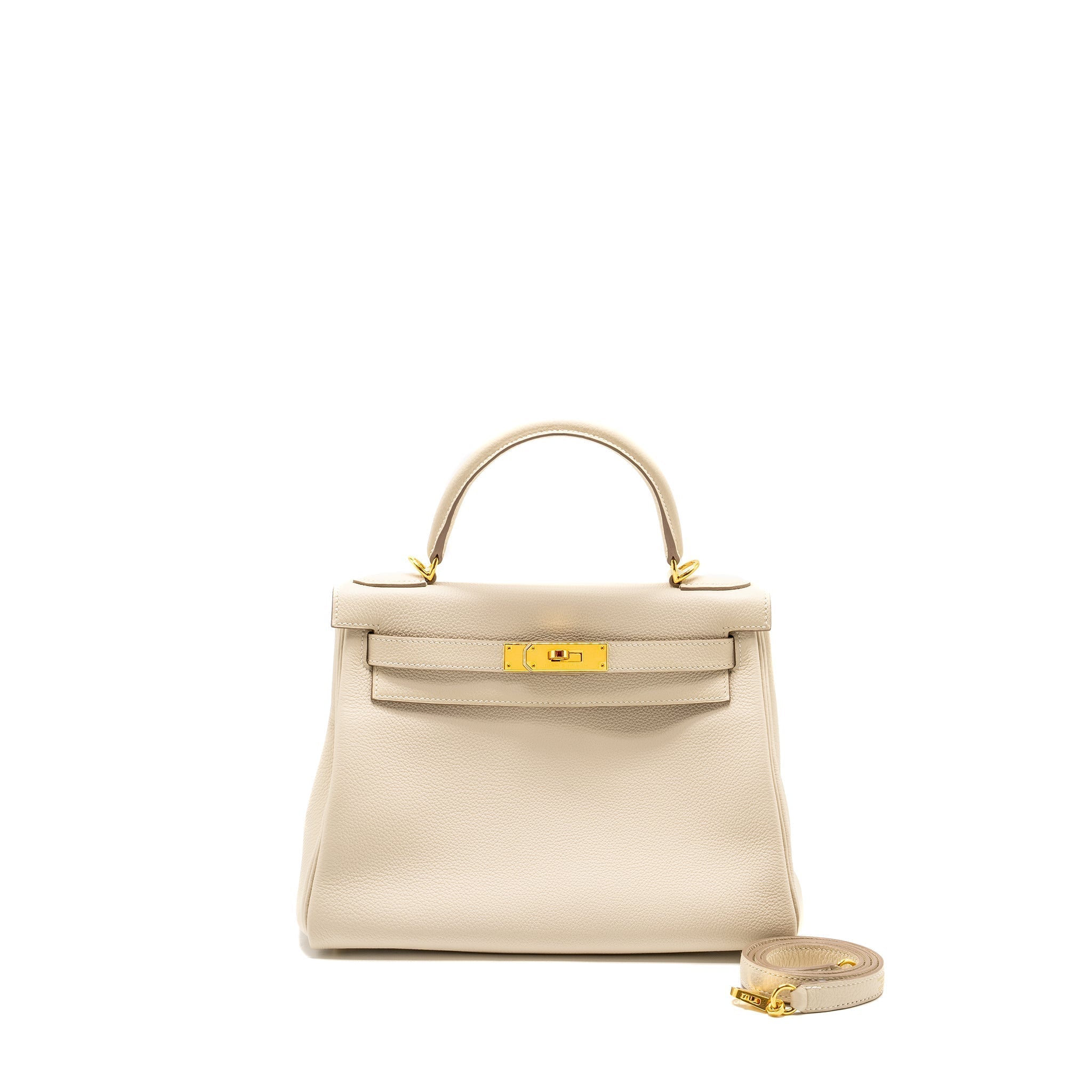 HERMES KELLY 28 TOGO CRAIE GHW