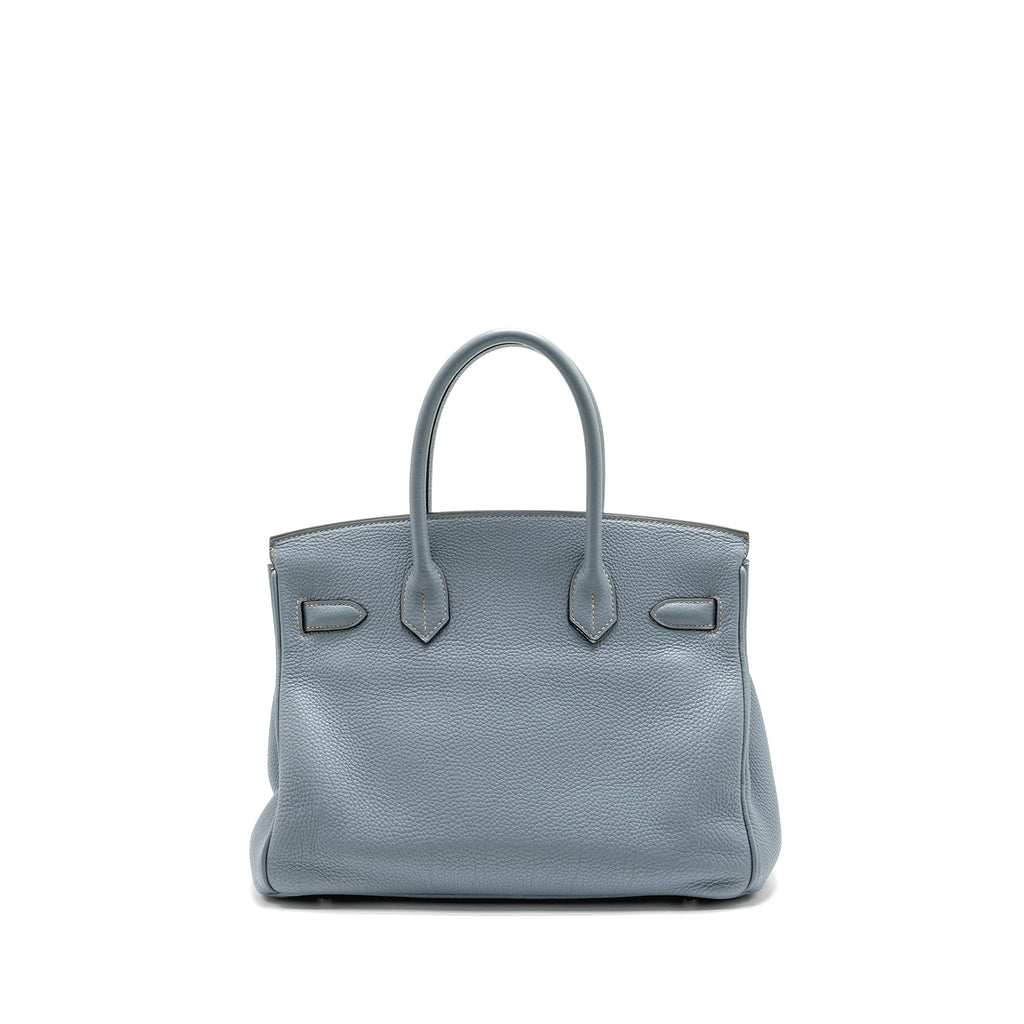 HERMES BIRKIN 30 TOGO BLUE LIN SHW