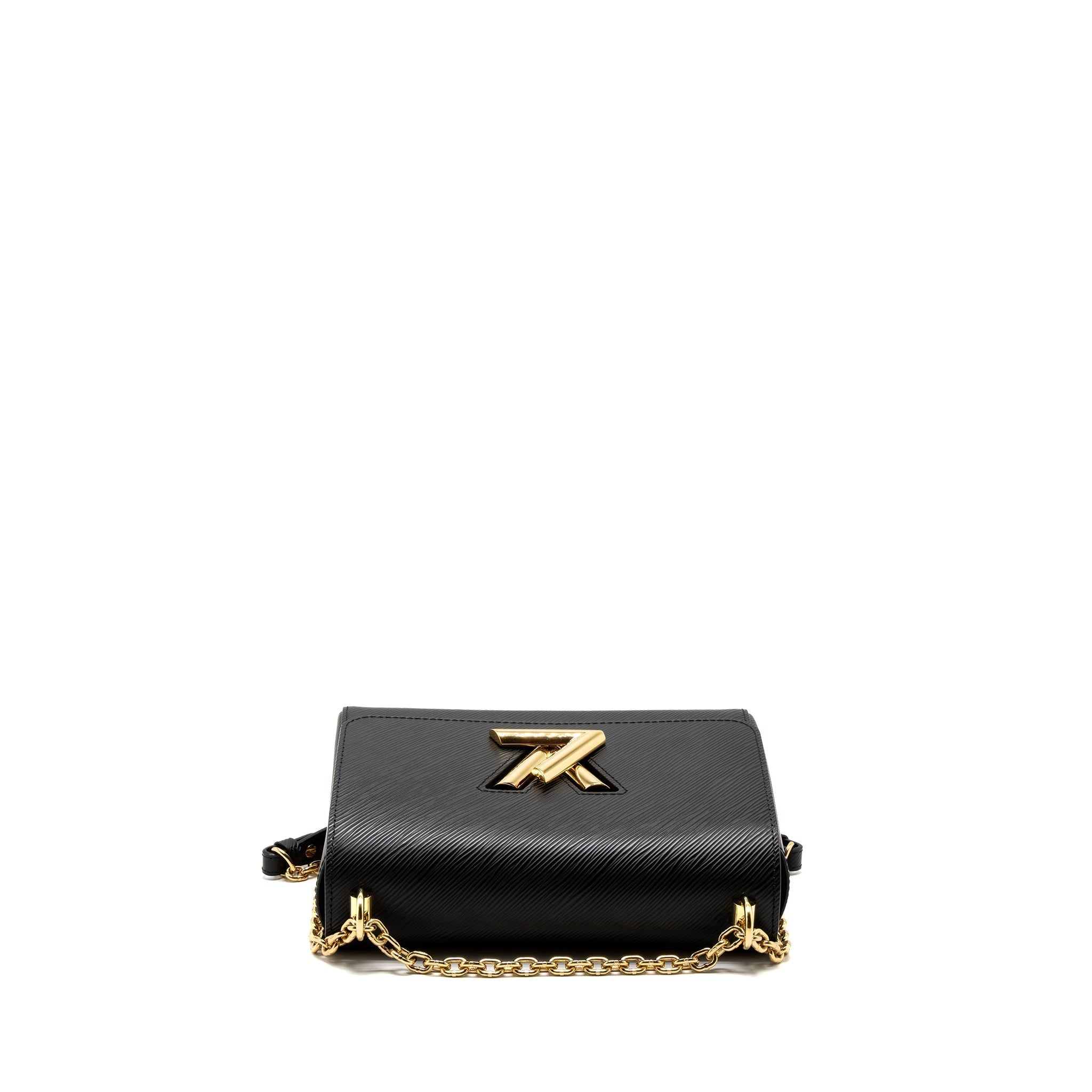 LOUIS VUITTON TWIST MM EPI BLACK GHW