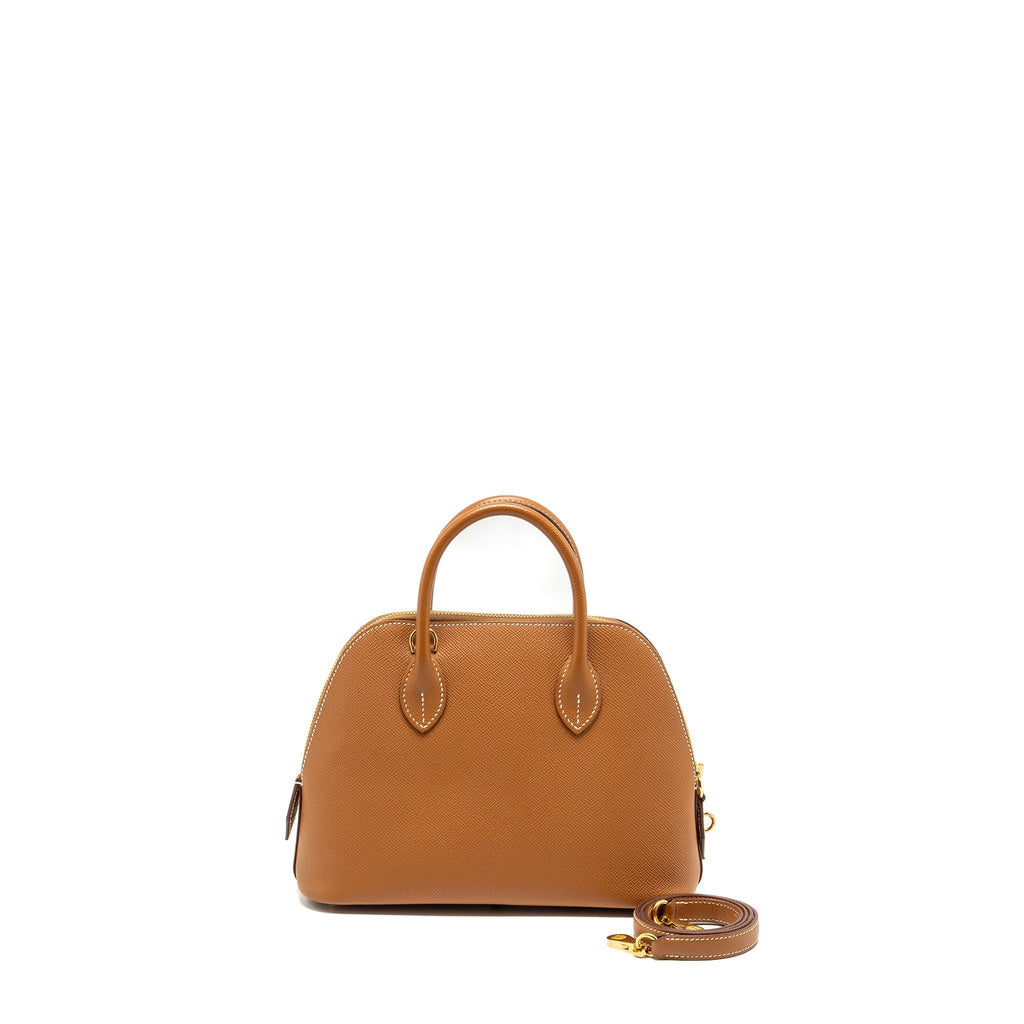 HERMES BOLIDE 1923 25 EPSOM GOLD GHW