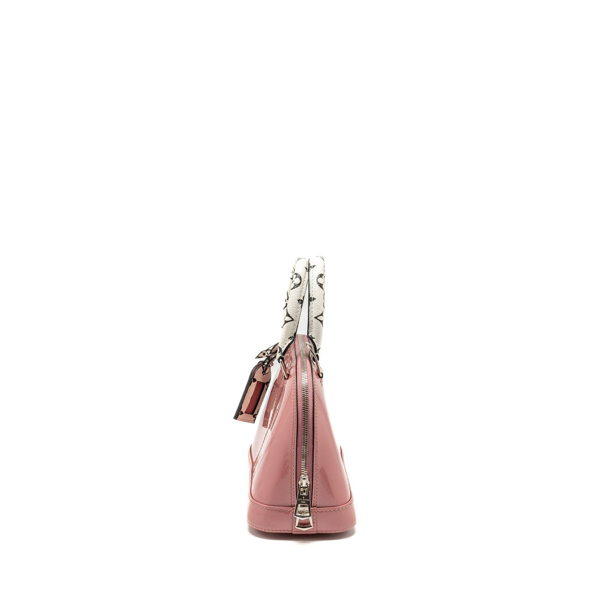 LOUIS VUITTON ALMA BB VERNIS PATENT ROSE BLUSH SHW